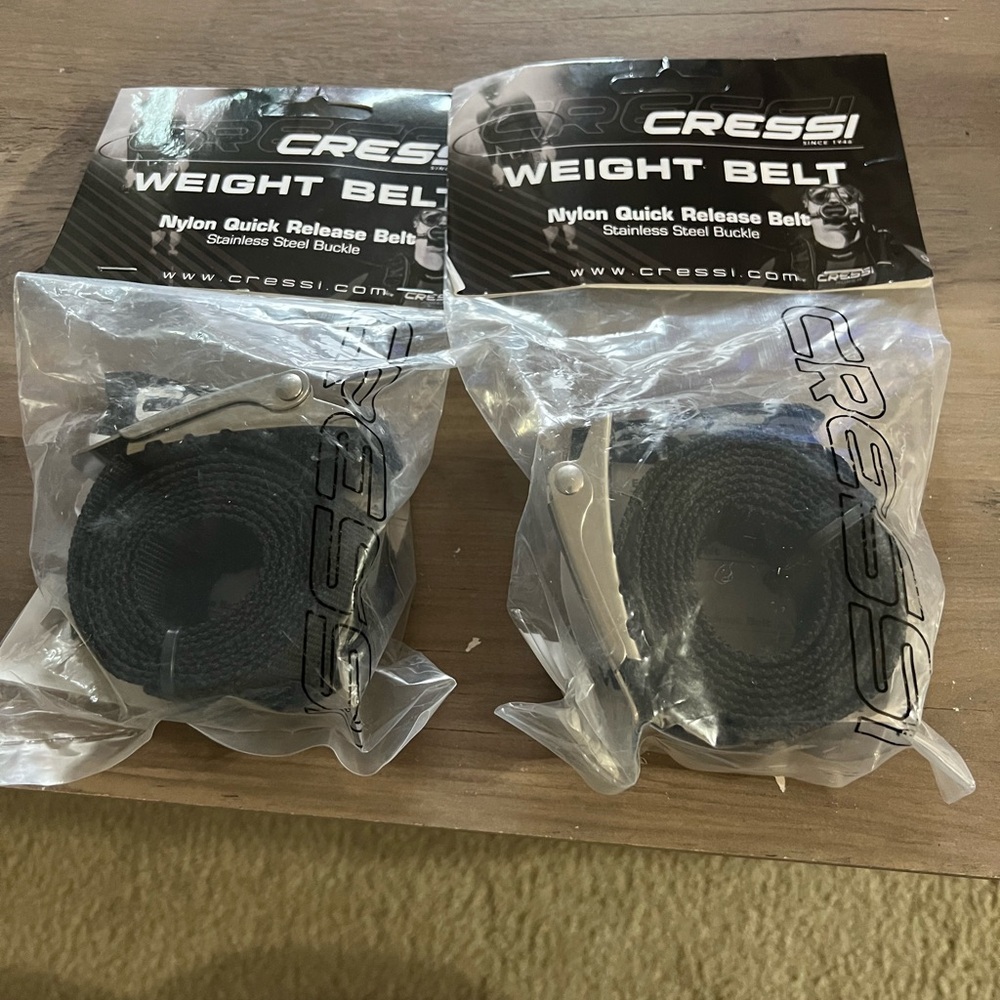 New Cressi Weight Belt